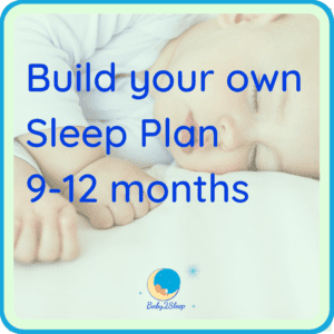 baby sleep plans 9-12 months